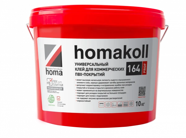 Фото - универсальный клей homakoll 164 prof 20кг